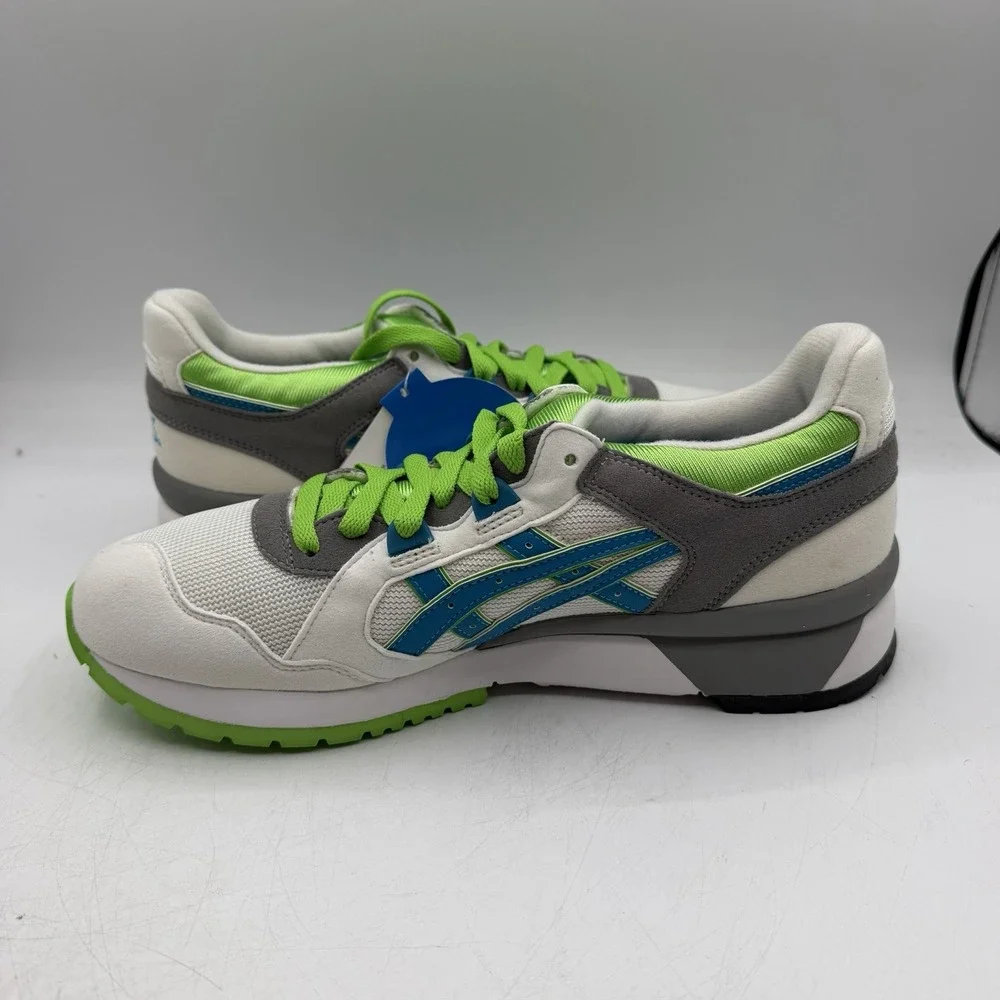 Asics GT-COOL Running Shoes Men Size 9 White/Pacific Blue Sneakers H311N 0146